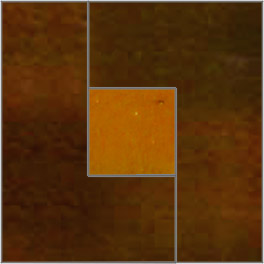 Mosaic House Moroccan tile Midi LXL 19-8 Ochre,   Brown,    solid zellige, mosaic, zellij, field, pattern, glaze, simple, classic 